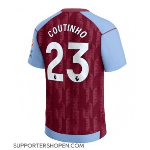 Aston Villa Philippe Coutinho #23 Hemma Matchtröja 2023-24 Kortärmad